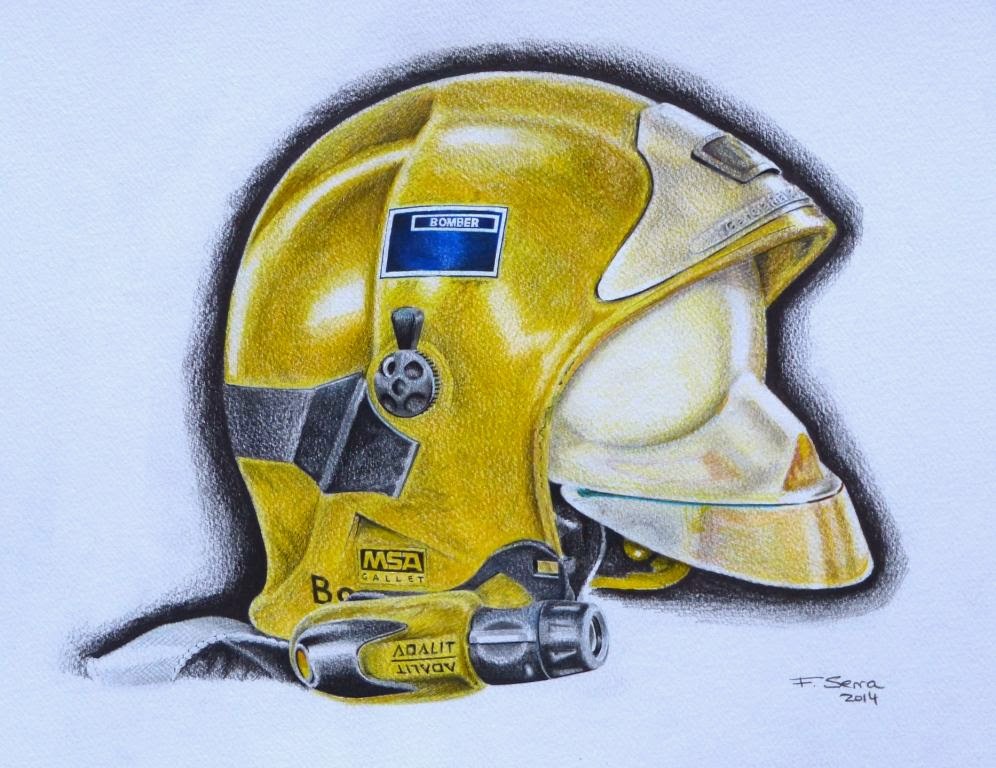 996x768 Drawings Of Fire Helmets Bombers De La Generalitat De Catalunya - Fire Helmet Sketch