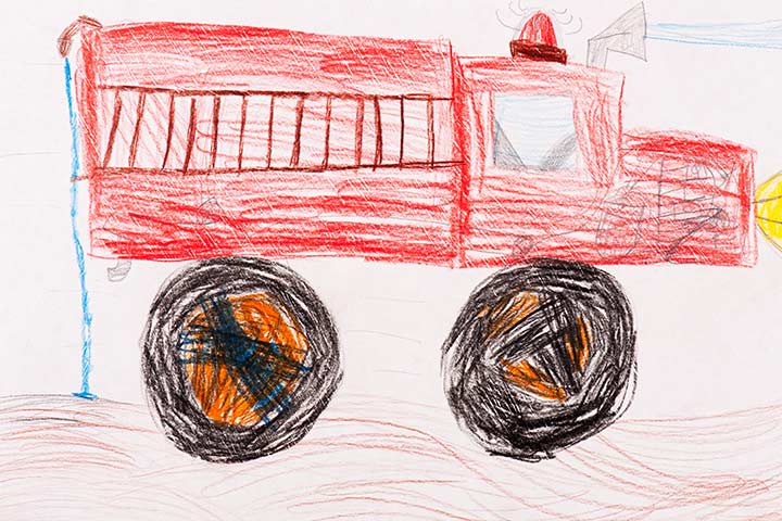 720x480 Top 10 Fire Safety Crafts For Preschoolers And Kids - Fire Safety Sketch