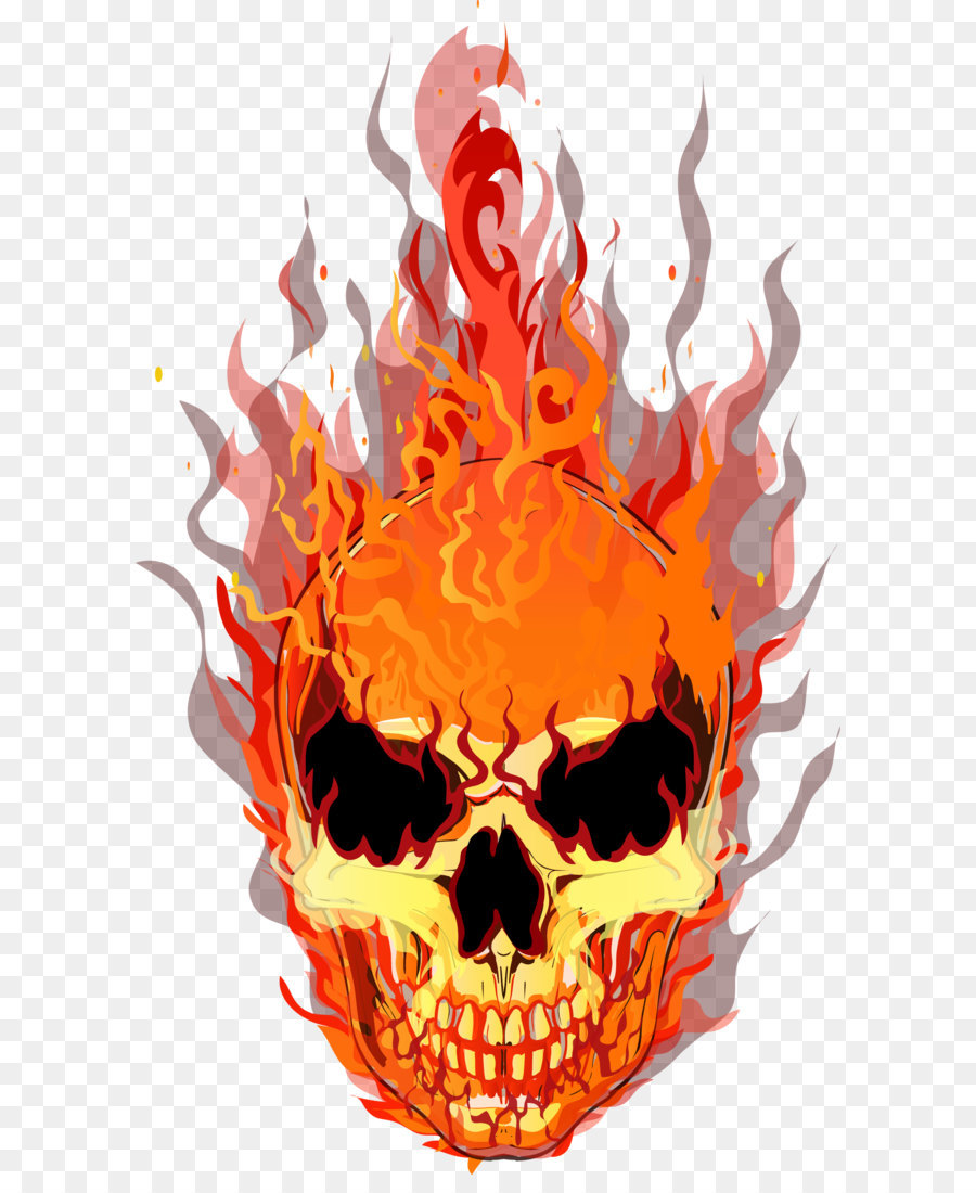 900x1100 Skull T Shirt Fire Flame - Fire Skull Sketch