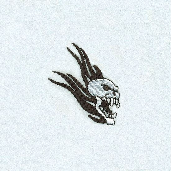 550x549 The Hoopmachinedesignspuffsportsembroideryquality Collection - Fire Skull Sketch