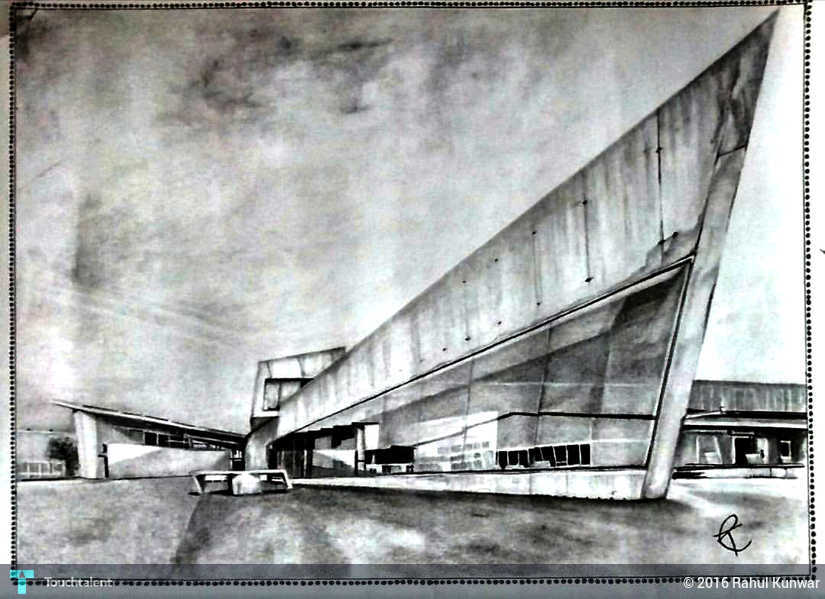 825x599 Vitra Fire Station Touchtalent - Fire Station Sketch