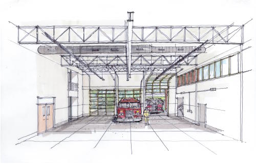 500x322 Boulder Rural Fire To Get New Home In Gunbarrel - Fire Station Sketch