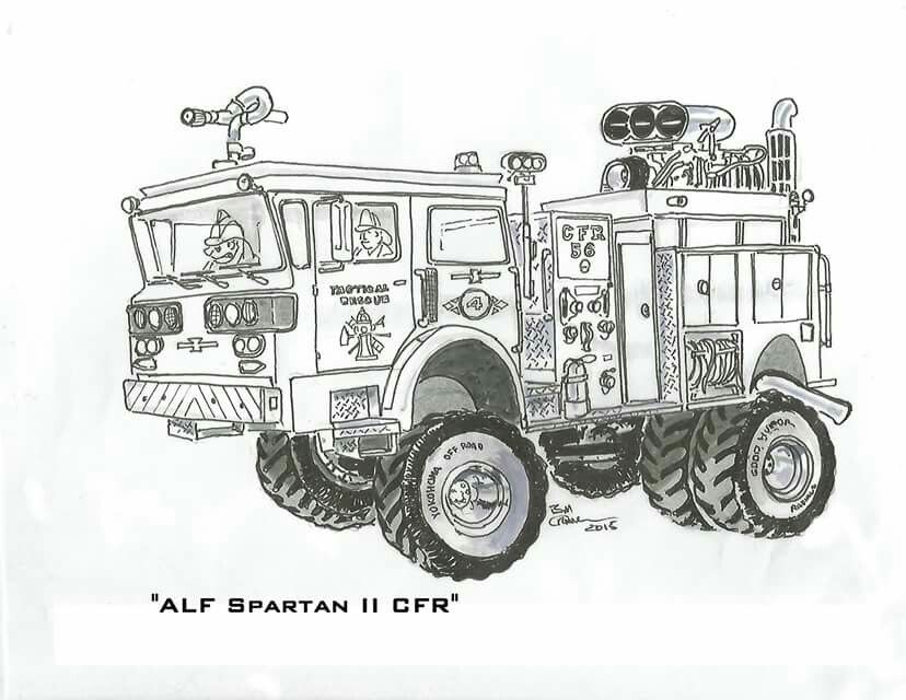 828x640 Pin By Linda Cowley On Fire Police Emt Fire Trucks - Fire Truck Sketch