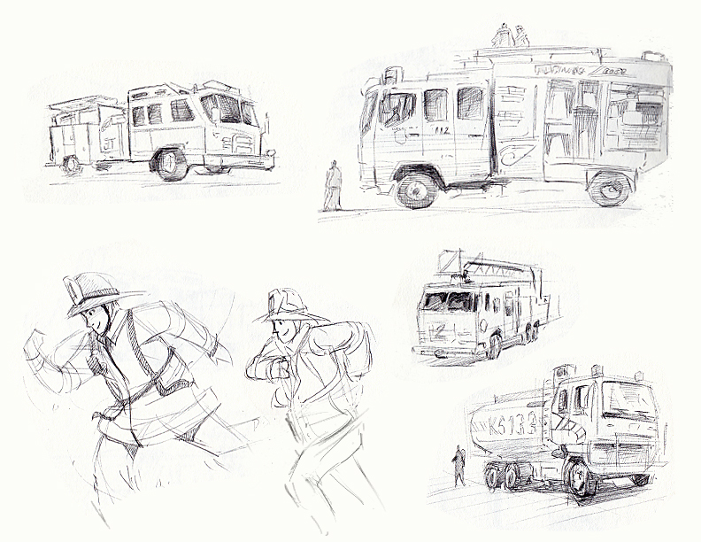 792x612 Gkaida Fire Truck Sketches - Fire Truck Sketch