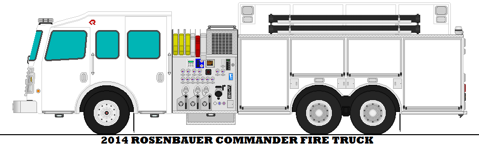 970x300 Drawn Truck - Fire Truck Sketch