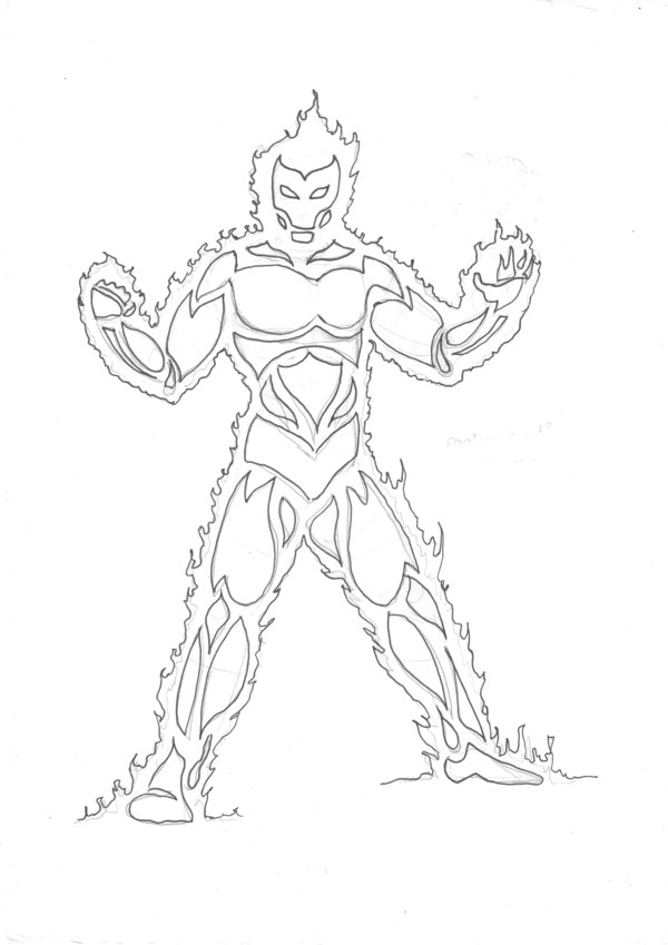 600x849 Firebird Sketch 2 By Pol Rua - Firebird Sketch