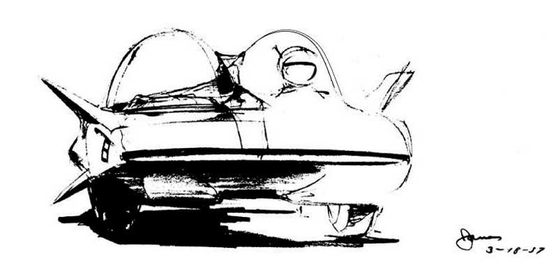 800x384 Of Firebirds And Moonmen, Part One - Firebird Sketch