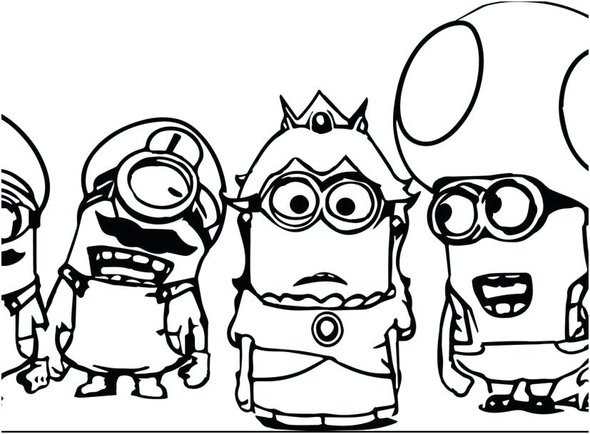 827x609 Coloring Minion Coloring Pages To Print Footage Art Class - Fireman Sketch