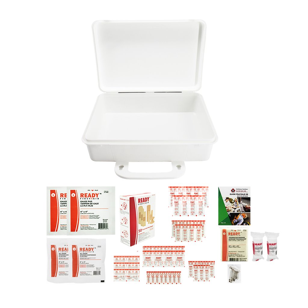 1024x1024 Ontario First Aid Kit 1 5 Employees Section 8 72hours.ca - First Aid Kit Sketch