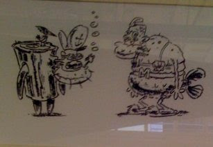 307x213 Welcome To Incoherent Thought Spongebob And Gang Before And After - First Sketch