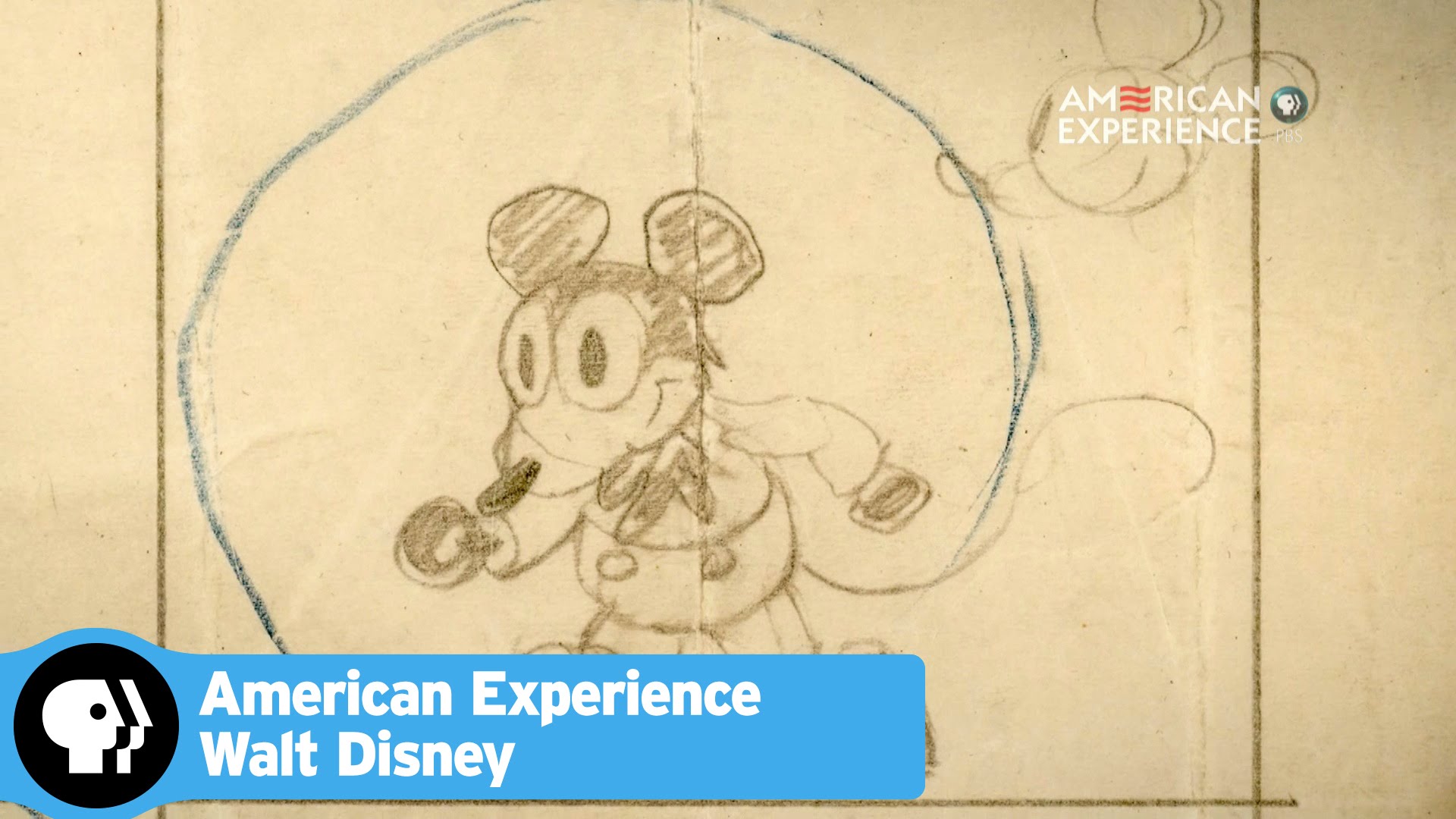 1920x1080 The Creation Of Mickey Mouse - First Sketch Of Mickey Mouse