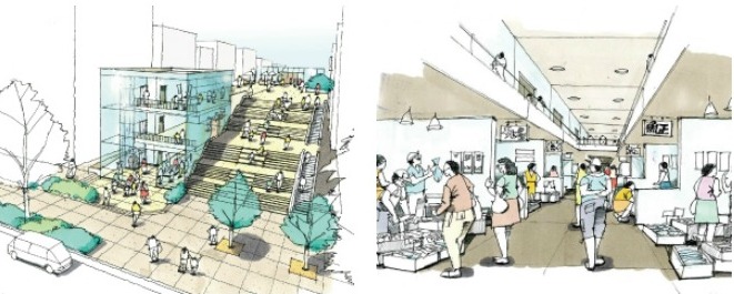 661x265 Plans Unveiled For The New Tsukiji Fish Market Spoon Amp Tamago - Fish Market Sketch