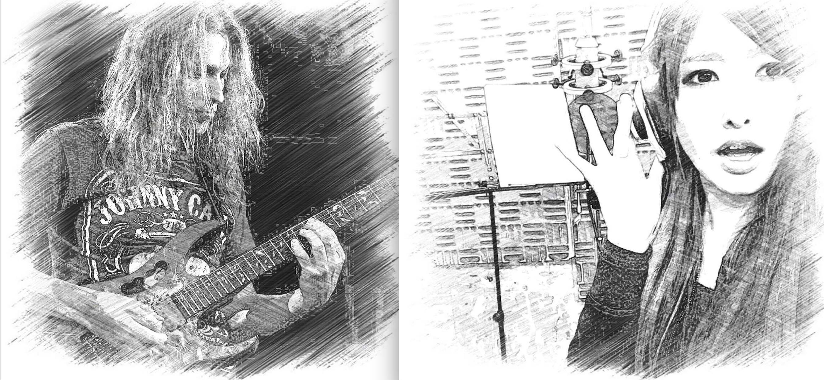 2692x1244 East Meets West Project - Fish Pond Sketch