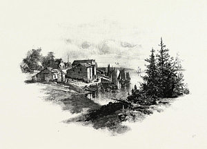 300x216 Fish Pond Drawings Fine Art America - Fish Pond Sketch