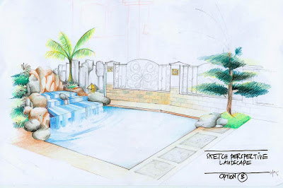 400x266 Lineone, The First Line To Begin Special Fish Pond Plus - Fish Pond Sketch