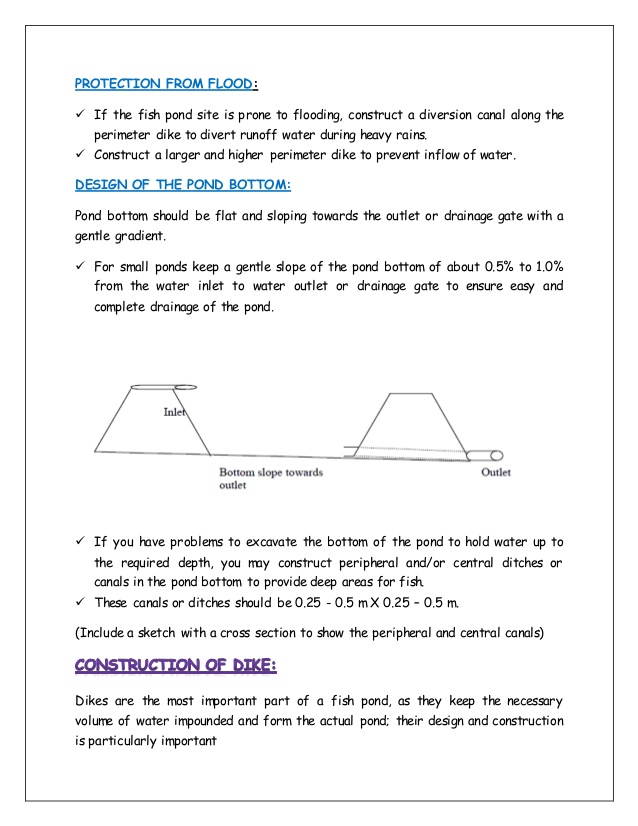 638x826 Construction Of Fish Pond - Fish Pond Sketch