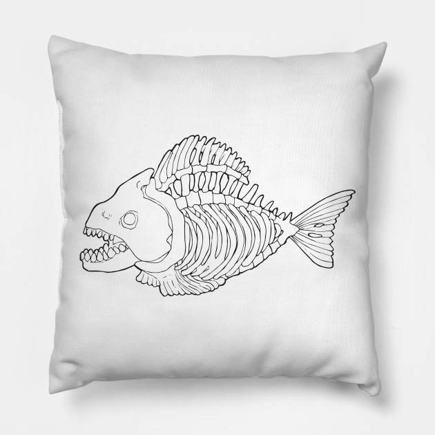 630x630 Fish Skeleton - Fish Skeleton Sketch