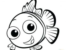 220x165 Fish Coloring Sheet Rainbow Fish Free Printables Kids Printable - Fish Sketch For Kids