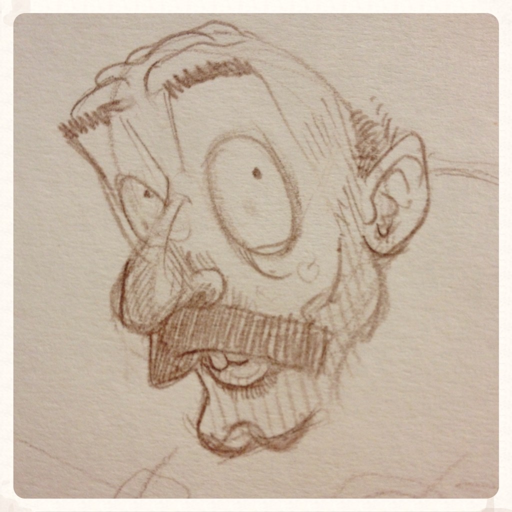 1024x1024 The Story Of The Fisherman Sketches And Video - Fisherman Sketch