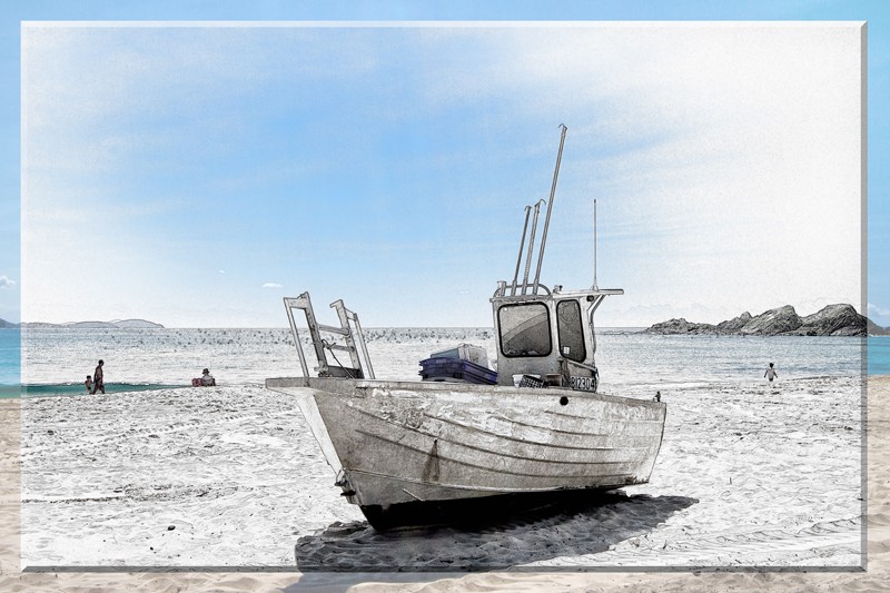 800x533 Fishing Boat Sketch - Fishing Boat Sketch