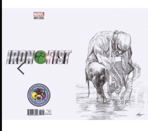 500x443 Tcm Insiders Iron Fist Sketch Opportunity The Comic Mint - Fist Sketch