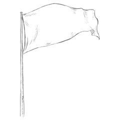240x240 Search Photos Sketch Flag - Flag Sketch