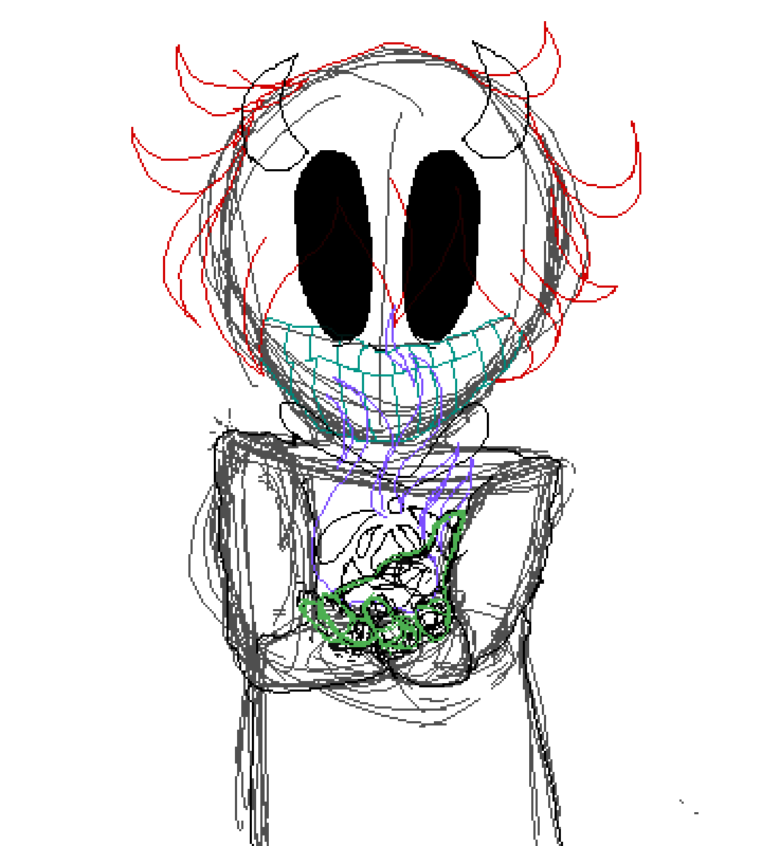 1080x1200 Pixilart - Flame Sketch