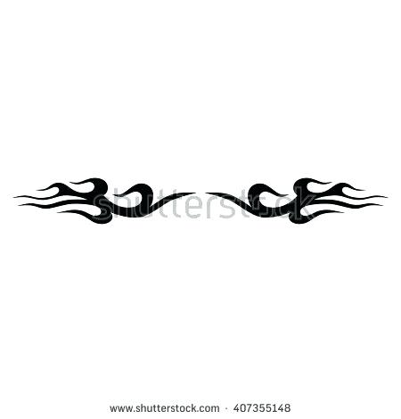 450x470 Tribal Sketch Flame Tattoo Fire Pencil Sketches Isaacmiller - Flame Tattoo Sketch