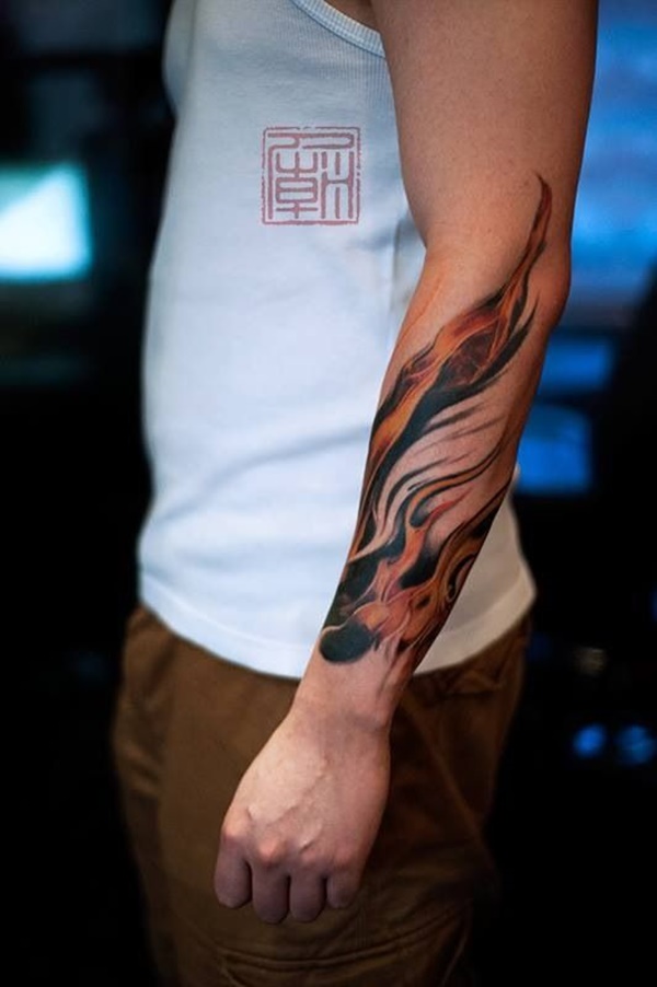 600x902 85 Purposeful Forearm Tattoo Ideas And Designs To Fell In Love With - Flame Tattoo Sketch