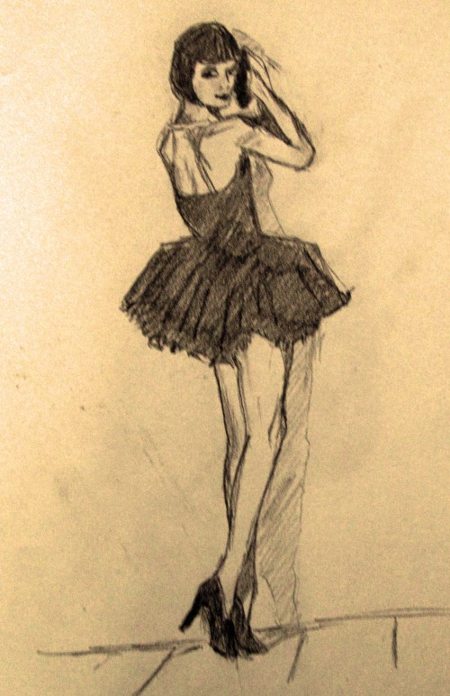 500x772 Flapper A One Last Sketch - Flapper Sketch