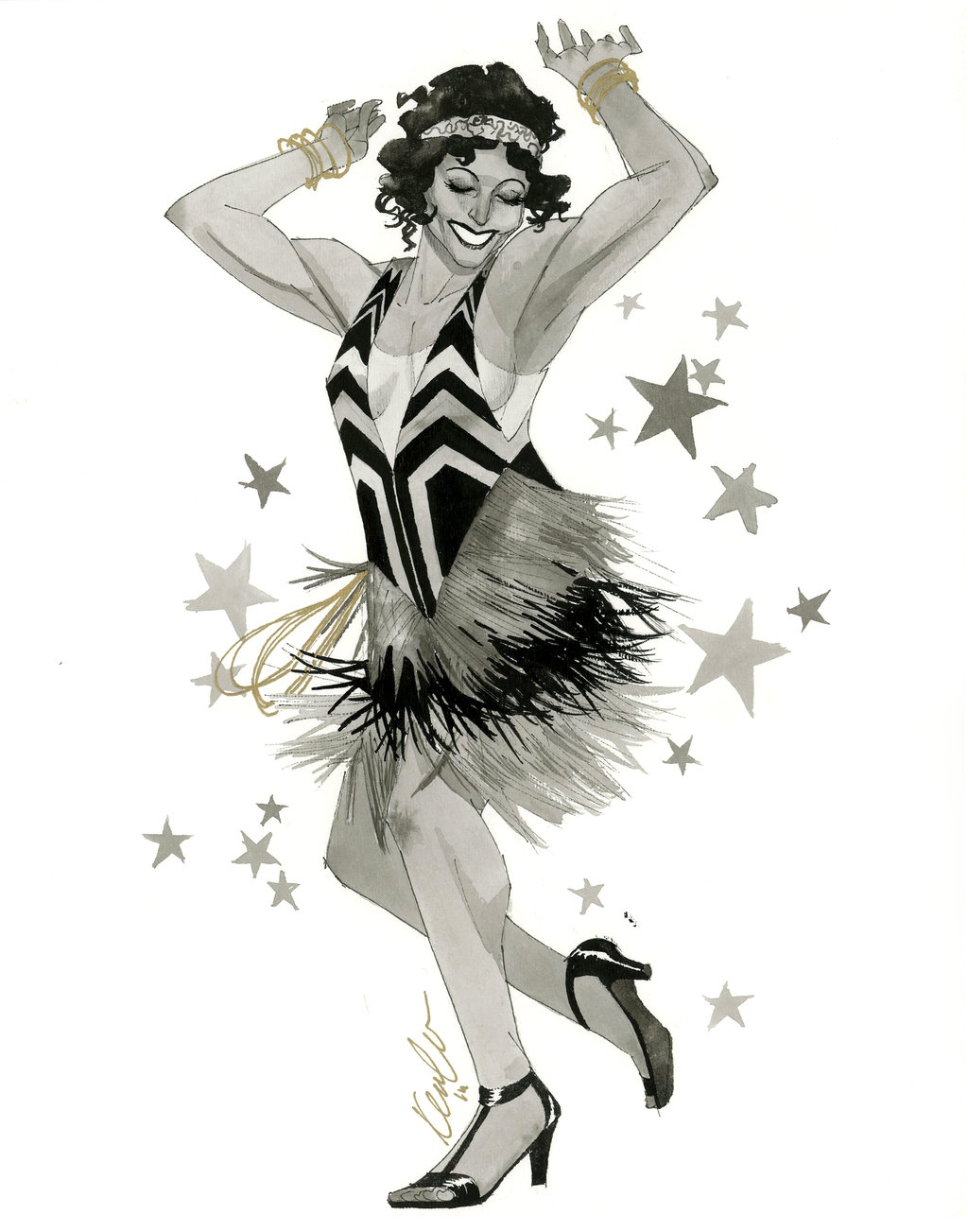1024x1303 Wonder Woman Flapper - Flapper Sketch