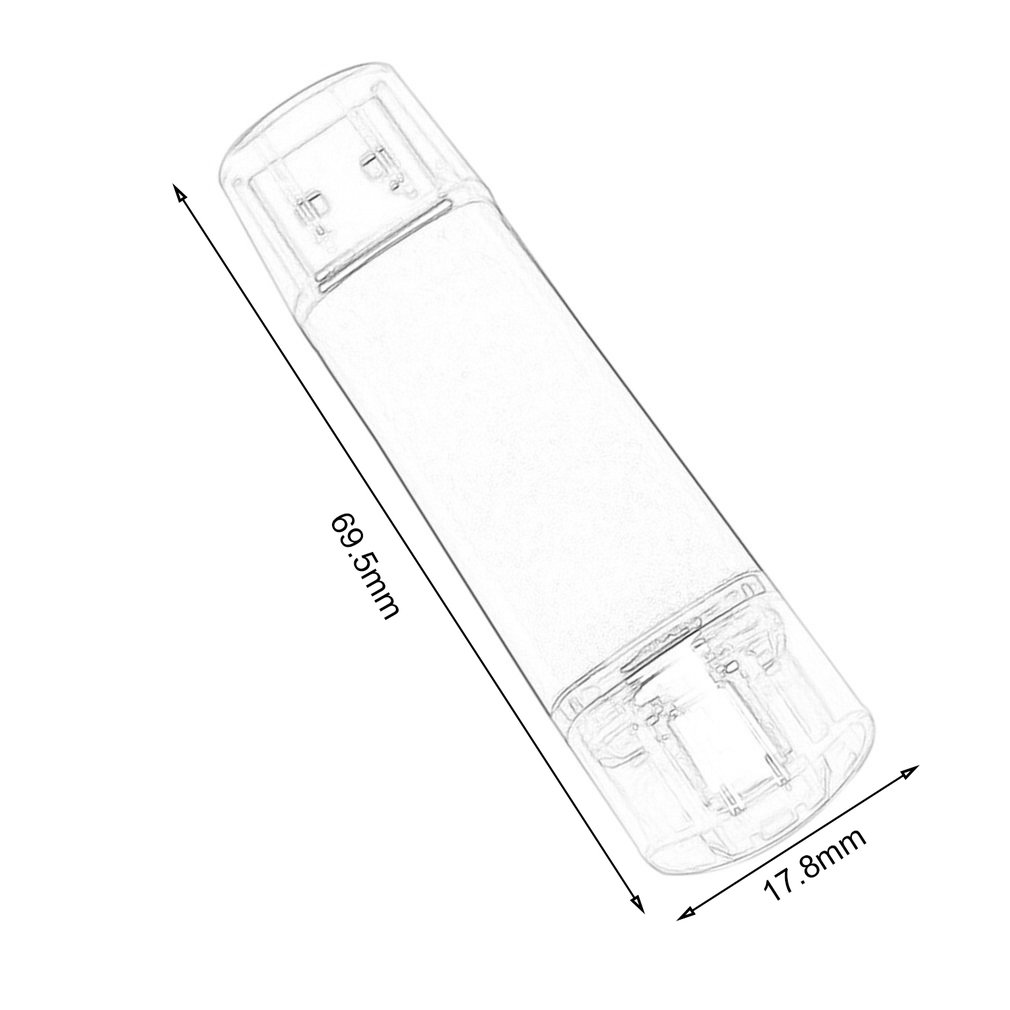 1010x1010 Usb 2.0 Otg Flash Drive 128g Usb Stick Smart Phone And Computer - Flash Drive Sketch
