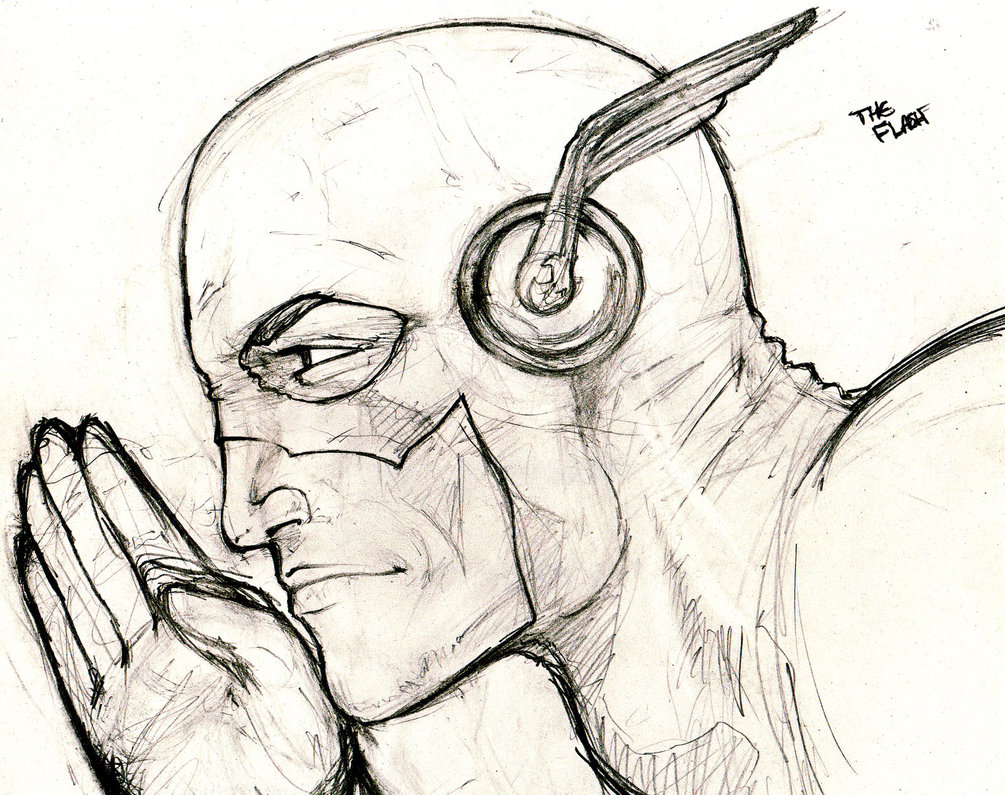 1005x795 The Flash Sketch By Taymerica - Flash Sketch
