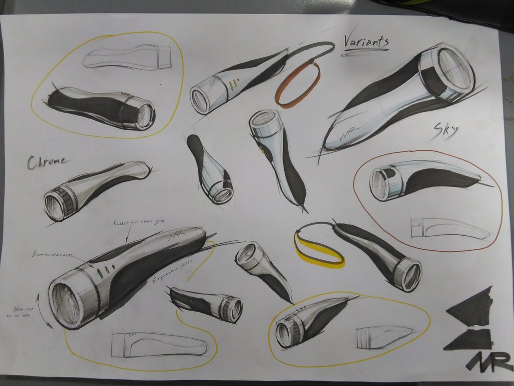 1024x768 Flashlight Sketch - Flashlight Sketch