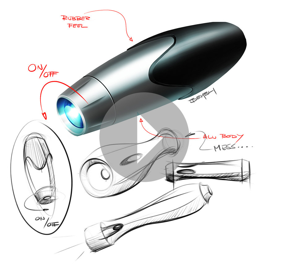 918x871 Flashlight Sketch Video By Bembli - Flashlight Sketch