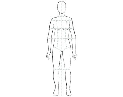 430x342 Fashion Sketching For Untrained Artists - Flat Sketch Croquis