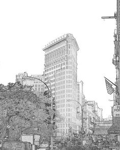 Flatiron Building Sketch