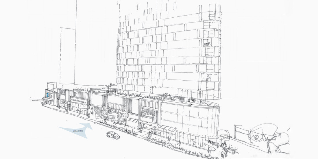 1100x550 Flatiron Building In Brisbane The Weekend Edition - Flatiron Building Sketch