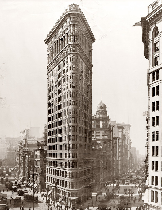 528x683 Ad Classics Flatiron Building Daniel Burnham Archdaily - Flatiron Building Sketch