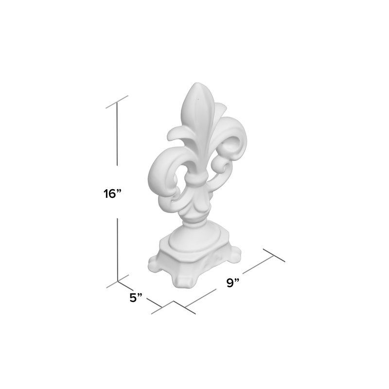 800x800 Lark Manor Fleur De Lis Finials Amp Reviews Wayfair - Fleur De Lis Sketch