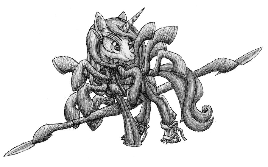 900x561 Pony Gear Rising - Fleur De Lis Sketch