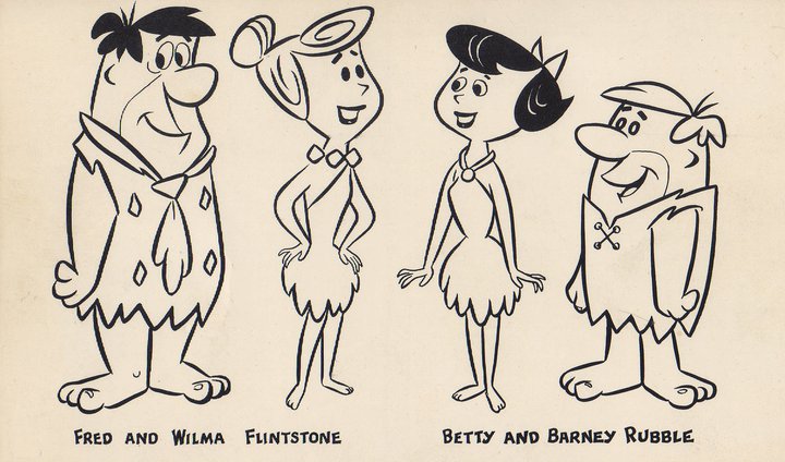 720x424 World Of Cartoon - Flintstones Sketch