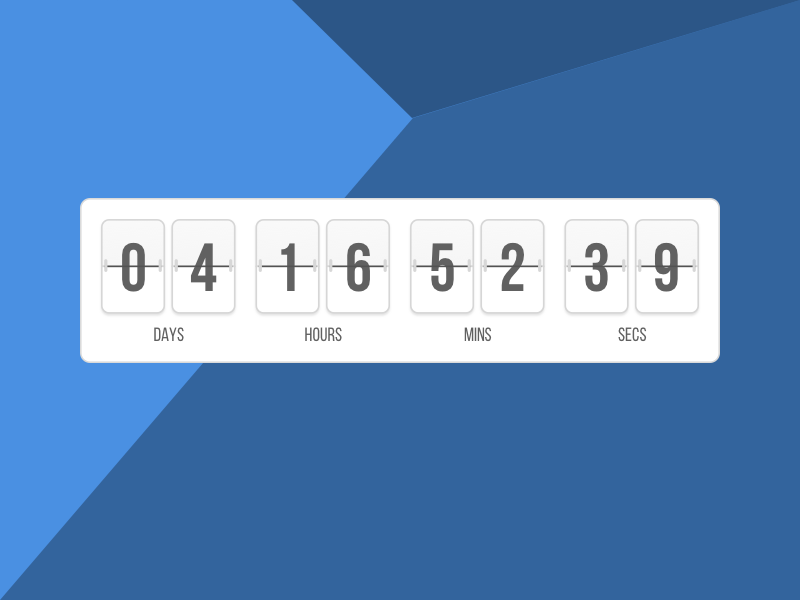 800x600 Flip Clock Sketch Freebie - Flip Sketch