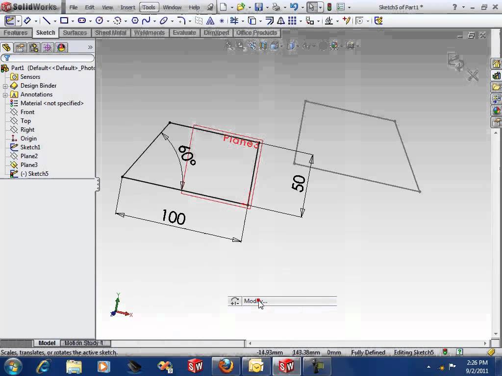 1024x768 Solidworks Flip Sketch - Flip Sketch