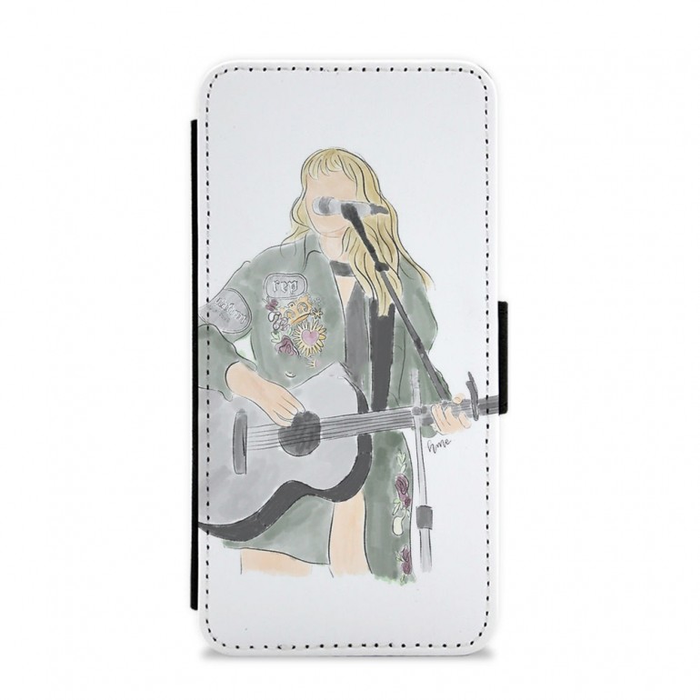 770x770 Taylor Swift Sketch Flip Wallet Phone Case - Flip Sketch