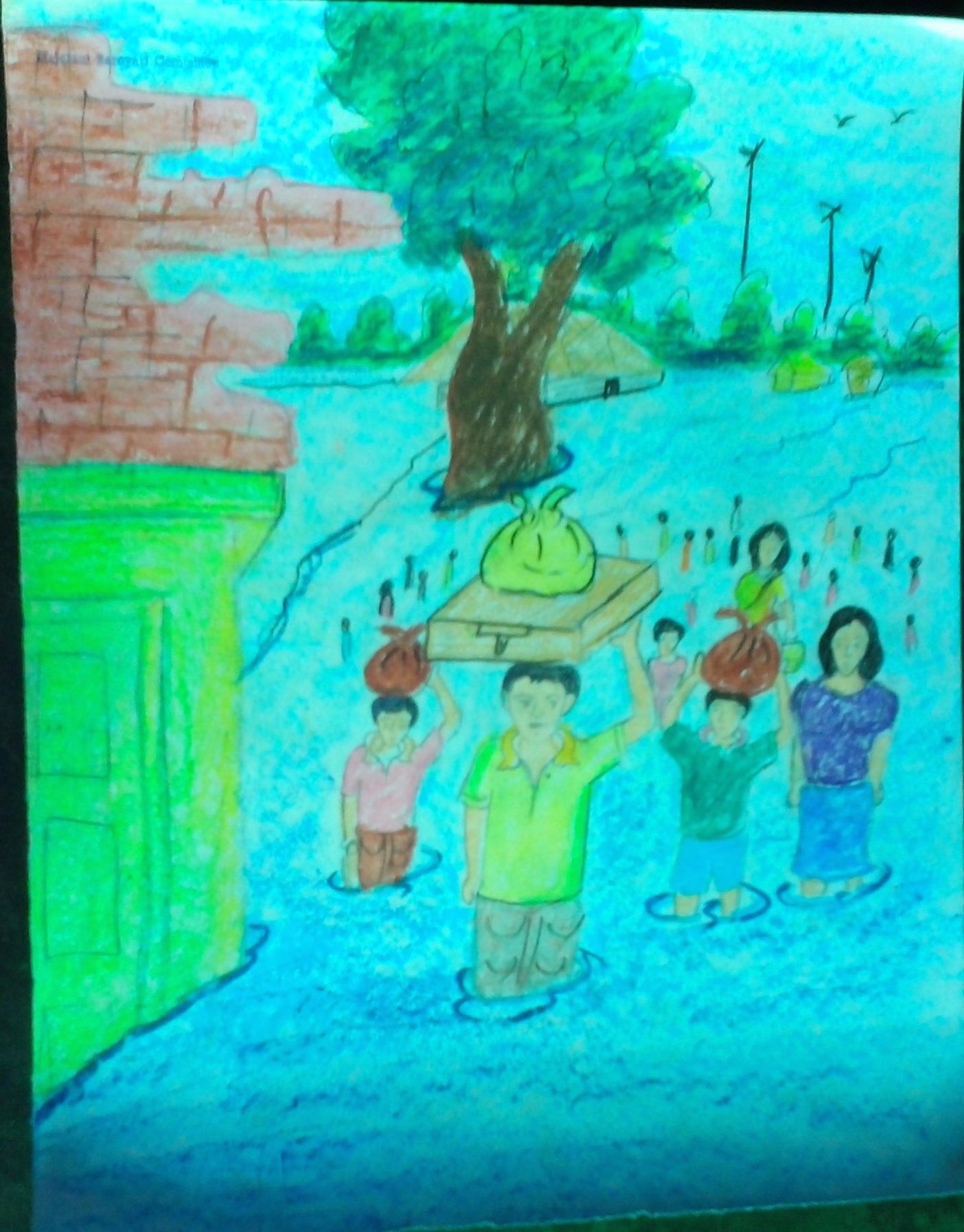 1404x1794 Flood - Flood Sketch