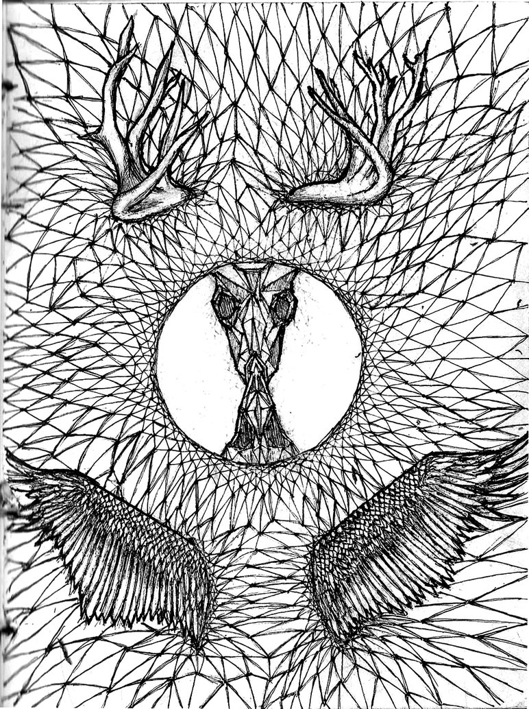 772x1034 Geometric Flood Sketch By Shenj010 - Flood Sketch
