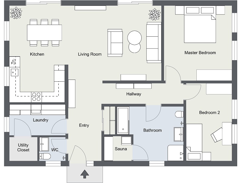 800x605 Floor Plan Services Roomsketcher - Floor Plan Sketch