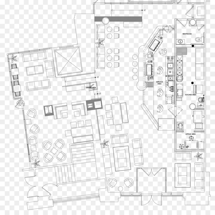 900x900 Floor Plan Cafe Coffee Design Kitchen - Floor Plan Sketch