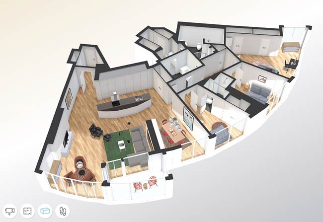 650x447 Sketchplan - Floor Plan Sketch